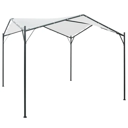 Cenador Blanco 3x3x2,6 m 180 g/m²