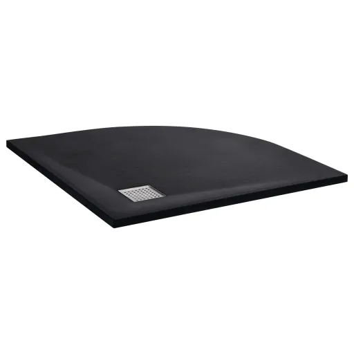 Plato de Ducha SMC Negro 90x90 cm