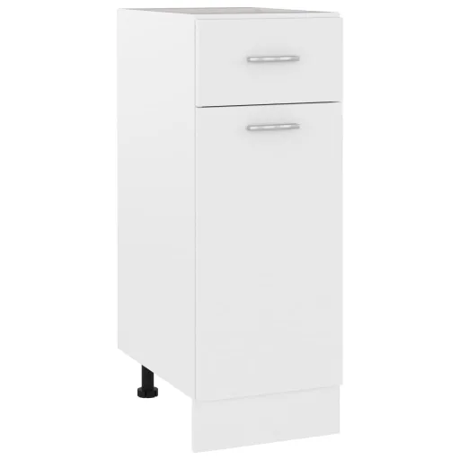 Cajón Inferior "Lyon" Blanco, 30 x 46 x 81,5 cm, Madera de Ingeniería