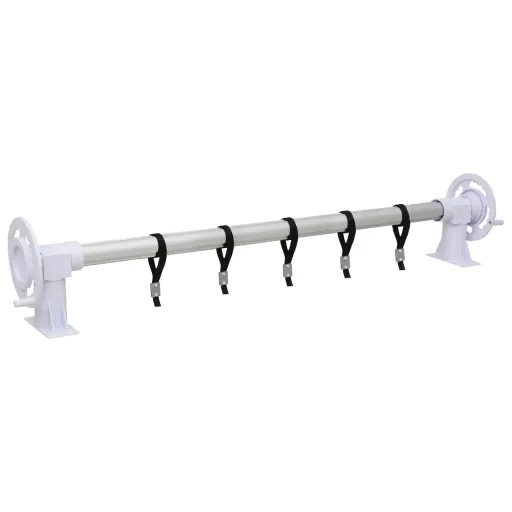 Enrollacobertor de Piscina Con Base de Plástico