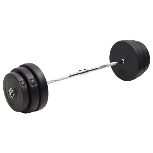 Mancuerna Curl Con Discos 90 kg