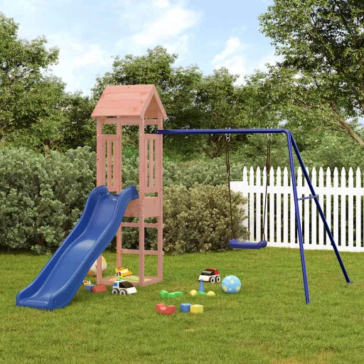 Parque Infantil de Exterior Madera Maciza Douglas