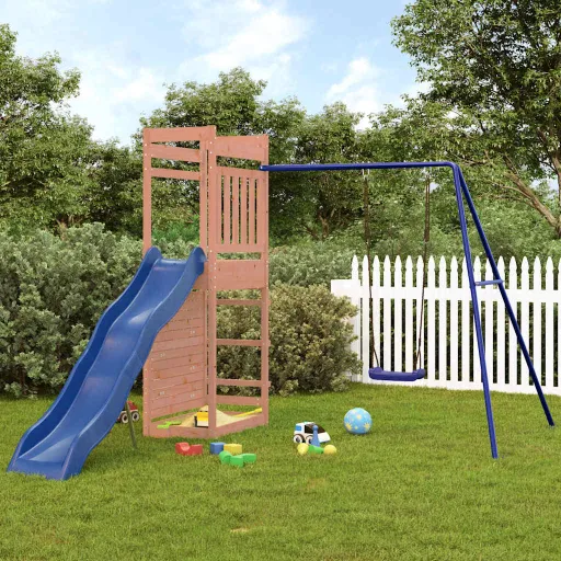 Parque Infantil de Exterior Madera Maciza Douglas