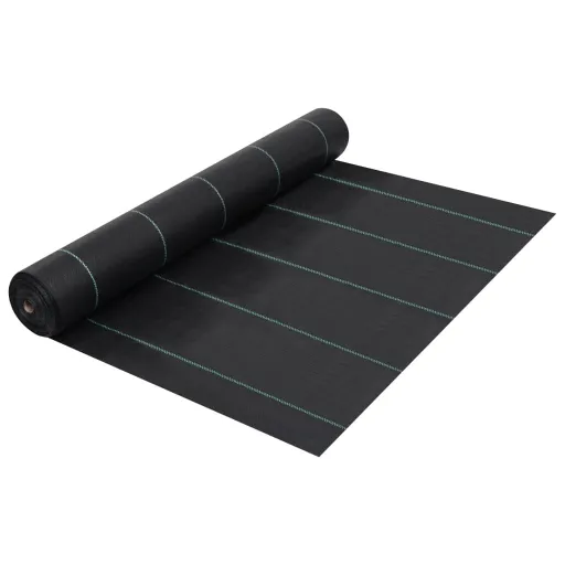 Estera de Control de Malezas y Raíces PP Negro 2x25 m