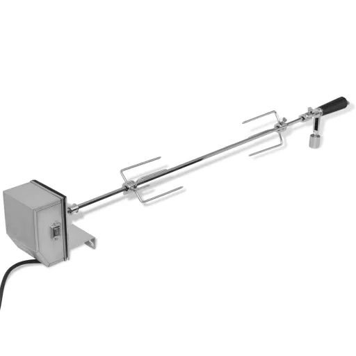 Espetón Para Asados/Barbacoa Con Motor Profesional Acero 900 mm