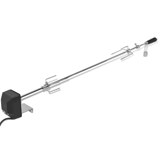 Espetón Para Asados y Barbacoa Con Motor Acero 1200 mm
