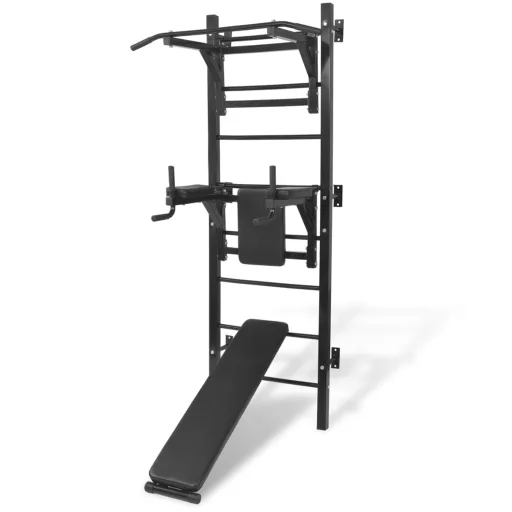 Máquina de Musculación Multiusos Para la Pared Negra