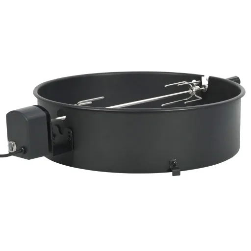 Kit de Anillo Asador de Barbacoa Negro 57 cm