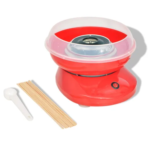 Máquina de Algodón de Azúcar 480 W Roja