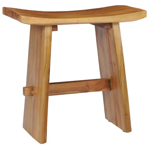 Taburete de Madera Maciza de Teca