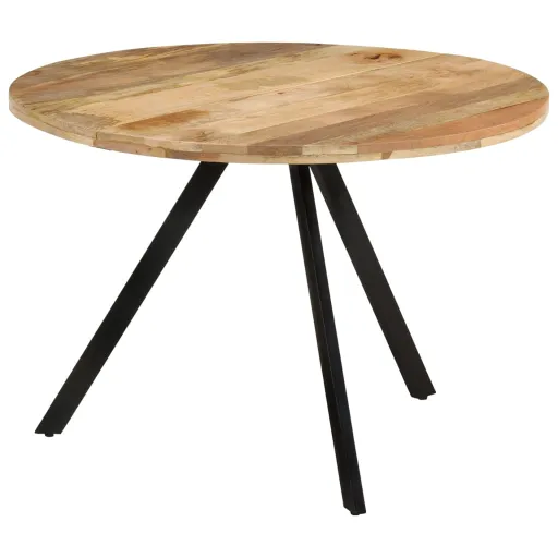 Mesa de Comedor Madera Maciza de Mango 110x75 cm