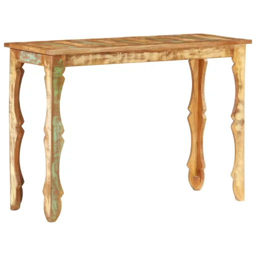 Mesa Consola de Madera Maciza Reciclada 110x40x76 cm