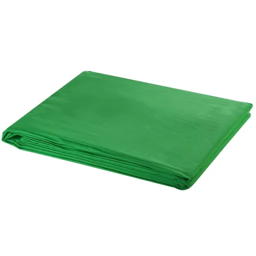 Telón de Fondo Sin Soporte Croma Algodón Verde 500x300 cm