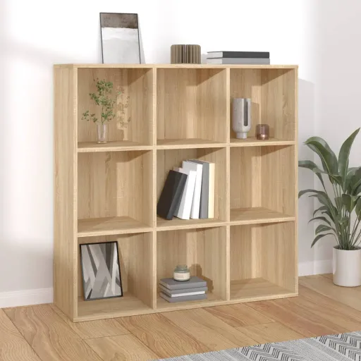 Estantería Madera de Ingeniería Roble Sonoma 98x29x97,5 cm