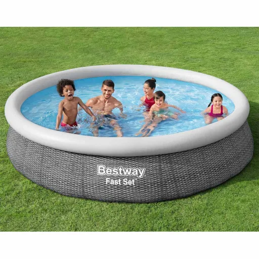 Bestway Juego de Piscina Redondo 366x76 cm