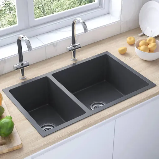 Fregadero de Cocina de Acero Inoxidable