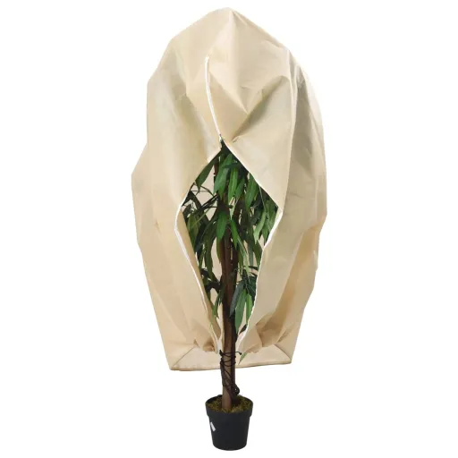 Cubierta Para Plantas Con Cremallera 2 Uds 70 g/m² 1x1,55 m