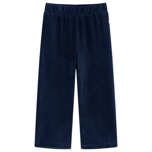 Pantalón Infantil Pana Azul Marino 104