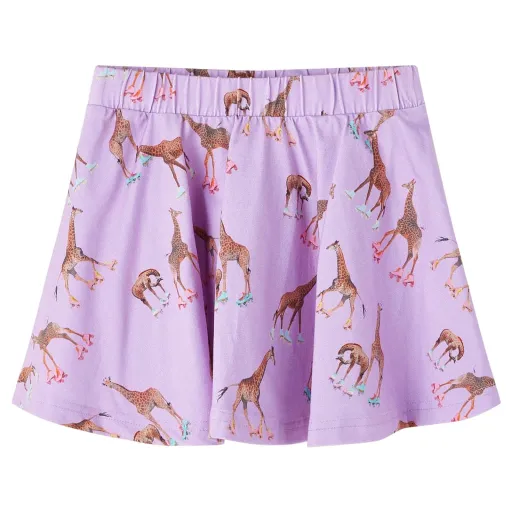 Falda Infantil Color Lila 140