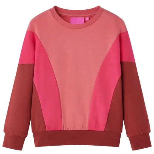 Sudadera Infantil Colores Rosa y Henna 128