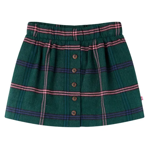 Falda Infantil Verde Oscuro 92