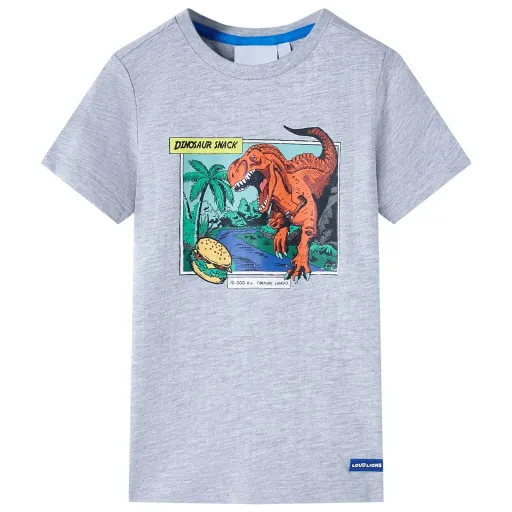 Camiseta Infantil Gris 116