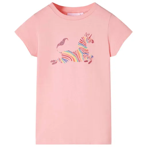 Camiseta Infantil Rosa 104