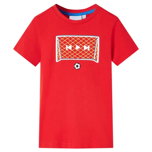 Camiseta Infantil Rojo 92