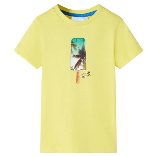 Camiseta Infantil Amarillo 116