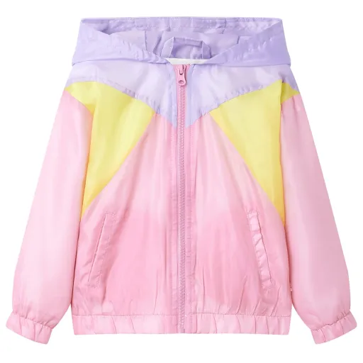 Chaqueta Infantil Con Capucha y Cremallera Multicolor 116