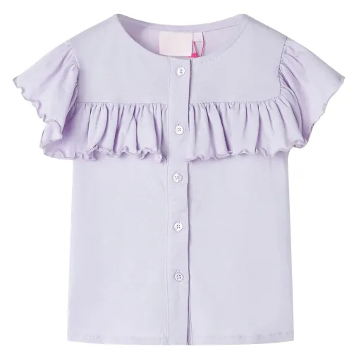 Camiseta Infantil Color Lila 104
