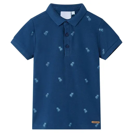 Polo Infantil Azul Oscuro 104