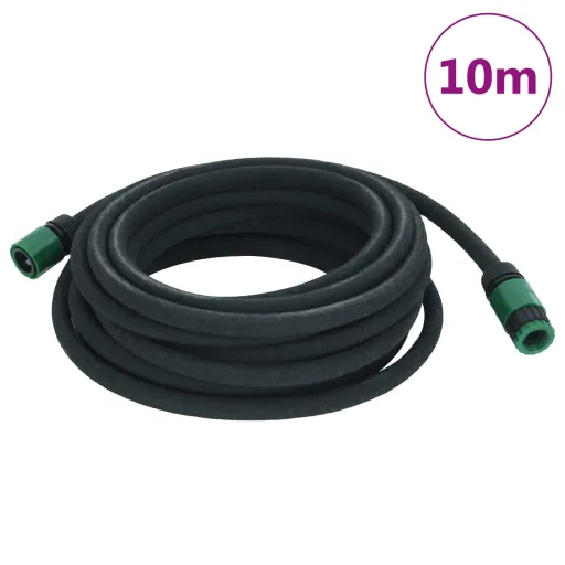 Manguera Porosa Para Jardín Caucho Negro 16 mm 10 m
