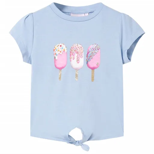 Camiseta Infantil Azul 128