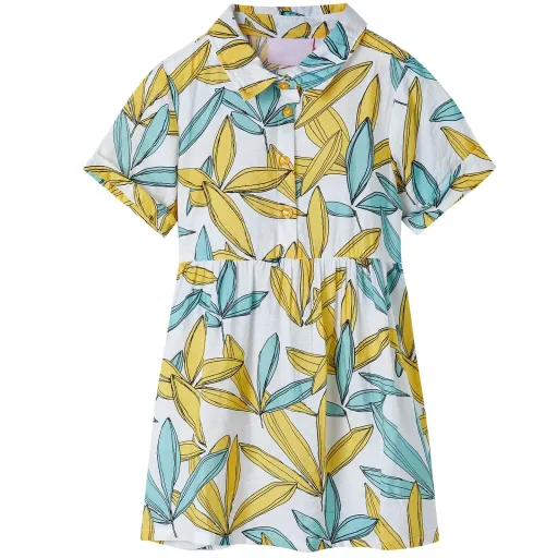 Vestido Infantil Color Crudo 104