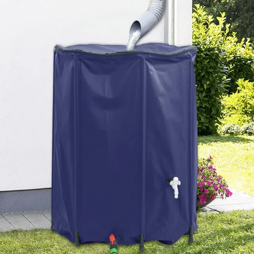 Depósito de Agua Plegable Con Grifo PVC 1350 l