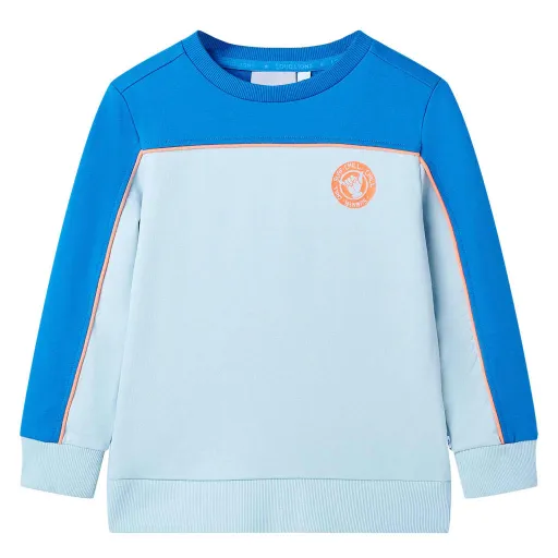 Sudadera Infantil Azul Chillón y Azul Claro 128