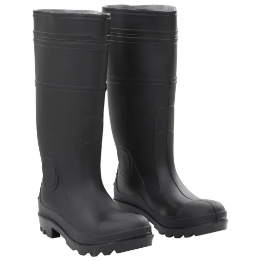 Botas de Agua Negro Número 40 PVC