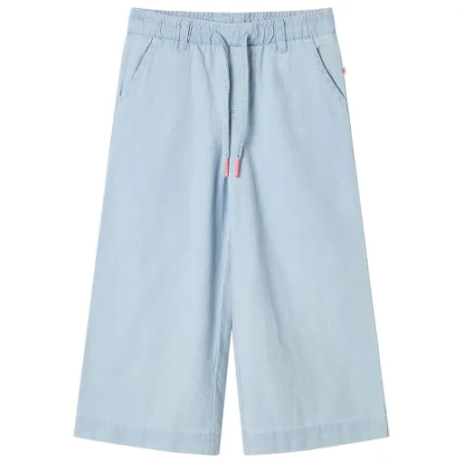 Pantalones Infantiles Azul Vaquero Suave 116