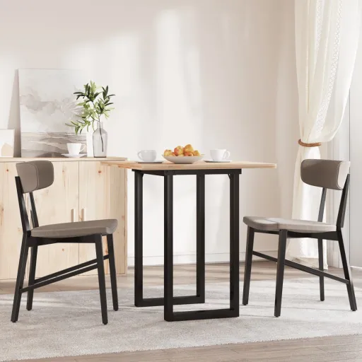 Patas de Mesa de Comedor Estructura O Acero 60x40x73 cm