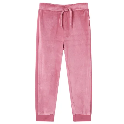 Pantalones de Chándal Infantiles Color Frambuesa 116