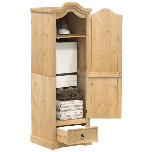 Armario Corona Madera Maciza de Pino 55x52x170 cm