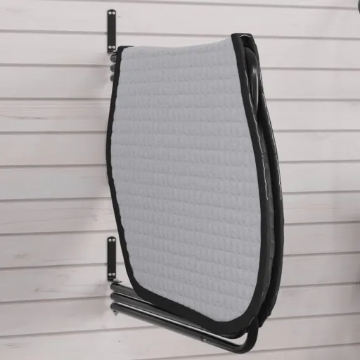 Soporte Para Manta de Montura 3 Brazos Hierro Negro