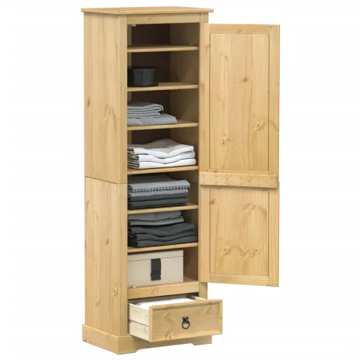 Armario Corona Madera Maciza de Pino 55x38x170 cm
