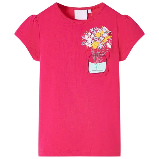 Camiseta Infantil Rosa Chillón 128