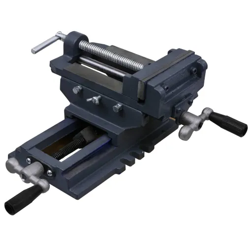 Tornillo de Banco Manual Carro Transversal 127 mm