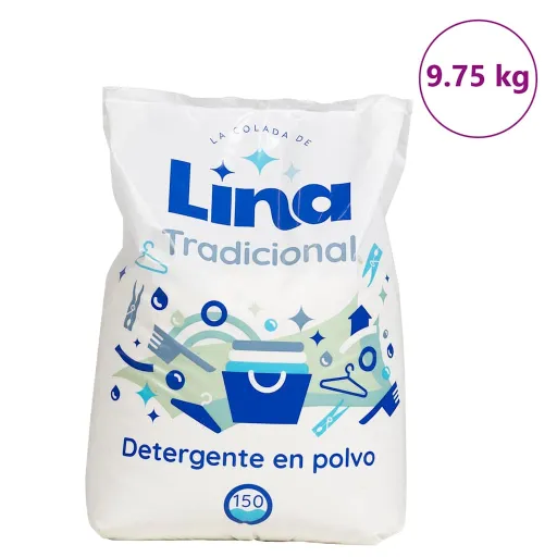 Detergente en Polvo Para 150 Lavados Blanco 9,75kg
