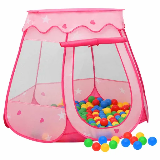 Tienda de Juegos Para Niños Rosa 102x102x82 cm