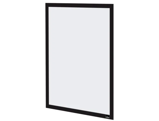 Marco Porta Anuncios Nobo Din a3 Marco Magnetico Autoadhesivo Color Negro Pack de 2 Unidades