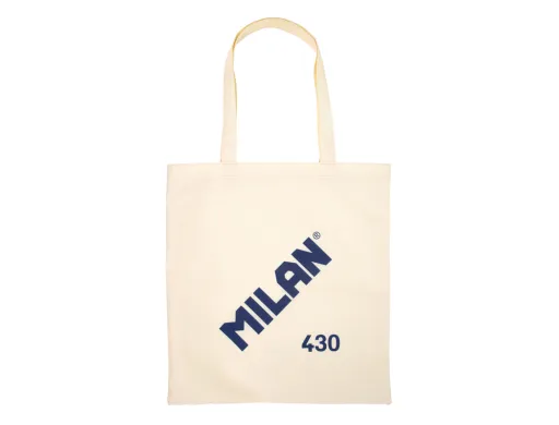Bolsa Con Asas Milan Tote Bag Serie 1918 Color Beige 380x410 mm